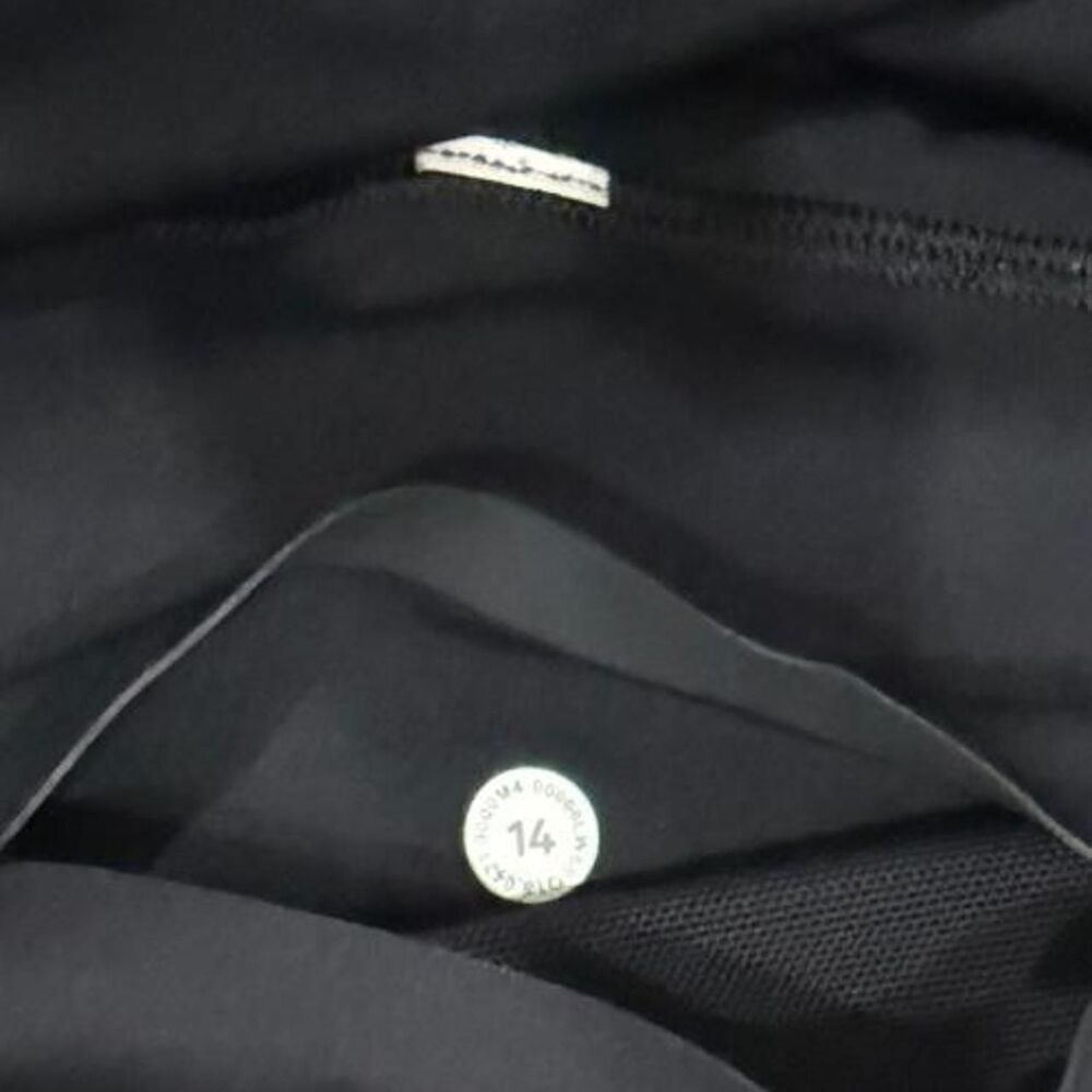 Lululemon Base Pace High-Rise Crop 23" 23" Black Size 14 - Picture 5 of 5